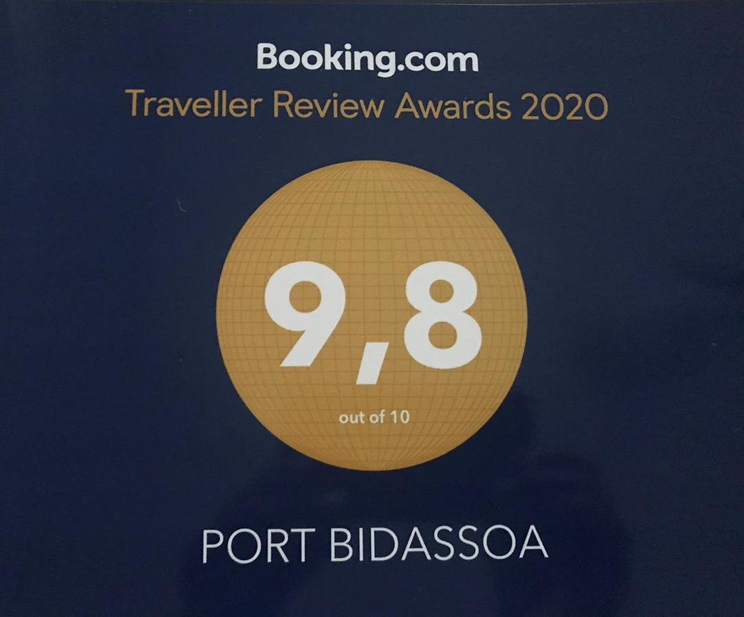Port Bidassoa - T2 Coquet, Parking, Lit Xxl, Wifi, Pres De La Gare アンダイエ エクステリア 写真